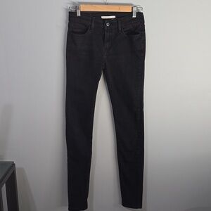 Levi's 710 Jeans Women's Size 6 Size 28 Black